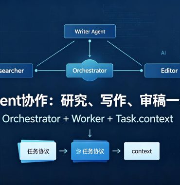 LangChain 多 Agent 实战：研究员、写手、编辑分工协作