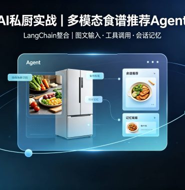 LangChain 实战｜AI 私厨 Agent：拍照识别冰箱食材，自动生成食谱推荐