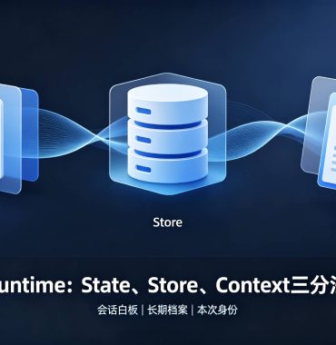 别再乱存 Agent 数据！State/Store/Context 底层逻辑 + 实战落地
